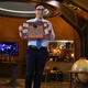 Adam Tsekhman as Gary Green, holding a board game called Beast/Slayers